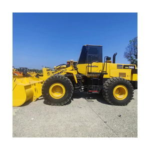 Buen rendimiento utilizado para maquinaria de construcción de cargador frontal Komatsu 380-3 Buenas condiciones de trabajo Trabajo listo - Product Image 5