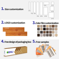 Revetement De Sol En Vinyle SPC De Luxe Noyau Rigide Imperméable Avec Système De Clic Valinge Design Grain De Bois