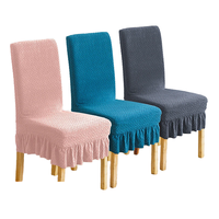 Housse de canapé moderne en polyester, unie, élastique, imperméable, lavable à la main, universelle pour toutes les saisons, pour la maison, la salle à manger, le salon, 60*60*60cm
