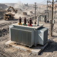 Équipement électrique Ganzhong, transformateur de puissance triphasé immergé dans l'huile, réglable sur site, modèle S13/S15, pour les réseaux intelligents et les énergies renouvelables