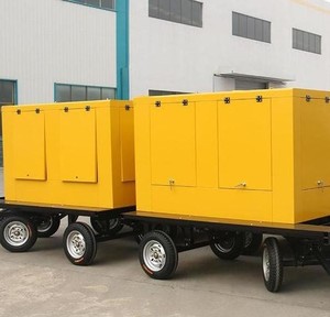 Generadores Eléctricos Diésel Silenciosos Móviles <span class=keywords><strong>de</strong></span> 80KVA 80kW 100kW al Mejor Precio, con Ruedas, Gabinete Impermeable, Tanque <span class=keywords><strong>de</strong></span> Combustible Personalizable - Product Image 2