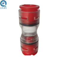 Conector Reductor de Microductos de ABS/Plástico para Entierro Directo, Reductor de Empuje para Fibra Óptica 5/3.5mm para Uso FTTX