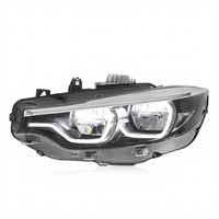 Ensemble de phares LED pour BMW Série 4 F32 2013-2020, mise à niveau haute performance, LED bicolore, Angel Scoop DRL, clignotant, montage direct
