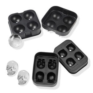 Usine et stock. <span class=keywords><strong>Moule</strong></span> en silicone pour gâteau 3D, <span class=keywords><strong>moule</strong></span> à savon en silicone réutilisable, boule de glace avec 4 trous, bac à glaçons de qualité alimentaire, forme en résine - Product Image 6