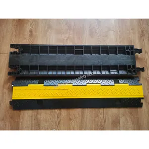 TPU 2 kênh cao su an toàn giao thông TPU bảo vệ cáp/Tốc độ đường Bumper/Loại Bền đoạn đường nối