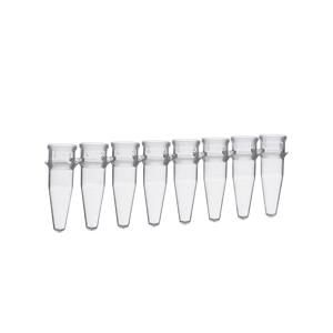 Haier Biomedcial polipropileno transparente tamaño pequeño y peso ligero 0,1 mL 0,2 ml 8 tiras 12 tiras tubos PCR para laboratorio