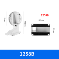 Precio más bajo de fábrica Soporte de montaje en pared de plástico versátil Domo DE SEGURIDAD Cámara CCTV Caja de conexiones Accesorios de vigilancia
