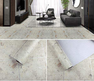 UDK-pegatina de papel tapiz para el suelo, diseño bohemio de PVC, a prueba de aceite, lámina de cocina, vinilo, peel y stick grueso - Product Image 6