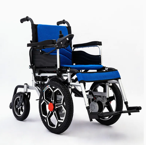 Moderner Outdoor-Rollstuhl mit Motor, Faltbar, Elektrisch Angetrieben, Leichtgewichtig, für Medizinische Bedürftige und Menschen mit Behinderung - Product Image 2