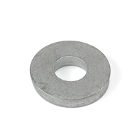 Rondelles plates structurelles en acier au carbone trempé ASTM F436 Type 1, dimensions en pouces, oxyde noir, galvanisées à chaud