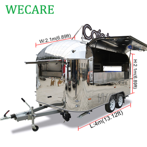 Camion de restauration mobile Wecare 4m avec cuisine complète entièrement équipée, <span class=keywords><strong>restaurant</strong></span> mobile USA - Product Image 2