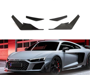 Pre-preg carbon fiber car canards for AUDI R8 V10 2-door 2023 Front Bumper Canards - Product Image 6