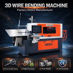 <span class=keywords><strong>Machine</strong></span> de cintrage automatique de <span class=keywords><strong>fil</strong></span> métallique pour barres post-tendues, résistante à l'usure, <span class=keywords><strong>machine</strong></span> de formage de <span class=keywords><strong>fil</strong></span> CNC pour pièces de cadre de vélo - Product Image 1