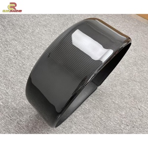 Cubierta de Llanta de Repuesto de Fibra de Carbono Estilo Urbano para Mercedes Benz W464 G63 G500 2019-2024, Marco de Llanta de Carbono, Accesorios para Cubiertas de Ruedas de Coche - Product Image 6