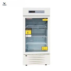 Médecine vétérinaire 2-8 ℃   Réfrigérateur de <span class=keywords><strong>pharmacie</strong></span> avec affichage numérique de la température, porte vitrée, armoire à refroidissement constant - Product Image 1