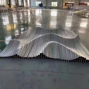 Tùy chỉnh hiện đại nhôm Veneer Rèm tấm Tường, chống tĩnh điện, chống cháy trang trí, 3mm 4mm tùy chọn độ dày - Product Image 1