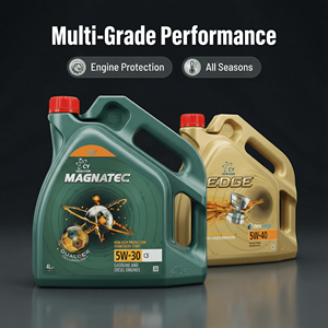 Olio Motore Sintetico Mobil Base 0W16 20w50 di Qualità Superiore, Alta Efficienza, Anti-Usura, Anti-Ossidazione, Alto Indice di Viscosità per - Product Image 4