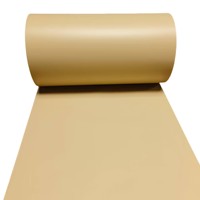 Vente en gros de coussinets en silicone thermiquement conducteurs personnalisés avec substrat en polyimide, isolation haute tension