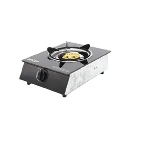 Single Gas Cooker One Burner Cheaper and Good Quality Glass Table Color Box OEM Gas Stove Household