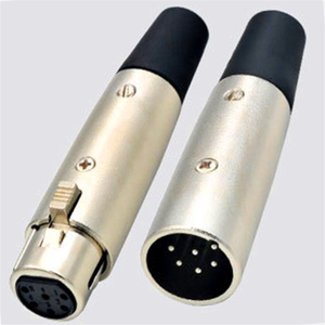 Cắm Nam Mạ Số Lượng Lớn Nữ Ổ Cắm Âm Thanh Jack Kết Nối 6 Pin Xlr Cable Mount Kết Nối Cho Tai Nghe Ánh Sáng Sân Khấu - Product Image 5