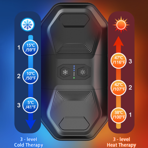 Mesin Terapi Panas dan Dingin 3 in 1 RecoveryTherm Cube Mesin Paket Es Elektrik untuk Nyeri Lutut Pinggang Betis - Product Image 3