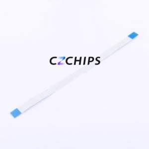 HX FFC-1.0-6P-150mm FFC Cable (Flexible Flat Cable) P=1mm Connector 6P 1mm 0.3mm Non-Inverting - Product Image 2