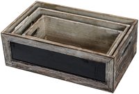 Boîte de rangement en bois massif personnalisée, caisses en bois rustiques, caisse à lait, panier à fruits, petits paniers, modèle pour accessoire de maison de poupée