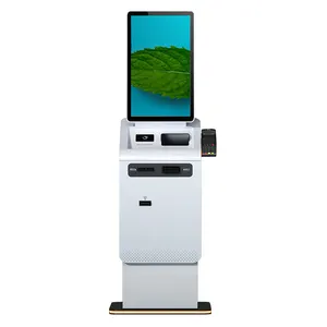 Macchina touch screen per cambio valuta in contanti con chiosco di pagamento self service