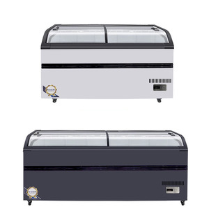 Congelatore orizzontale a isola a <span class=keywords><strong>doppia</strong></span> <span class=keywords><strong>porta</strong></span> a temperatura singola con raffreddamento diretto - Product Image 4