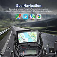 Écran GPS Moto 6 Pouces IPS Étanche IP68 à Démontage Rapide avec CarPlay pour BMW