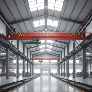 เครนสะพานแบบคานเดี่ยว รุ่น LD เครนเหนือศีรษะแบบคานเดี่ยว <span class=keywords><strong>3</strong></span> ตัน ระบบรางไฟฟ้า เครนสะพานยกของ 10 ตัน - Product Image 3