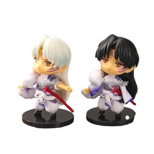Vente en gros de figurines miniatures en PVC de haute qualité, modèle Higurashi Kagome Sesshoumaru, ensemble de jouets Kikyou <span class=keywords><strong>Inuyasha</strong></span> - Product Image 6
