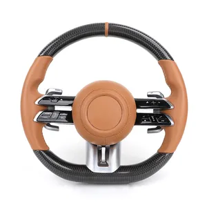 2024 Volant Lenkrad Carbon Steering Wheel for Mercedes Benz W205 W207 CLS W218 W217 C217 X217 W124 GLB C55 C63s C63 AMG Lenkrad