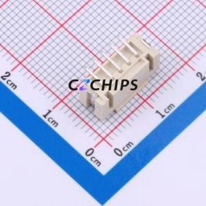 HCZZ0469-5 Wire-to-Board Pin Header SMD,P=2mm Connector ( Pin Structure: 1x5P )( Pitch: 2mm )( Mounting Type: Vertical Mount ) - Product Image 2