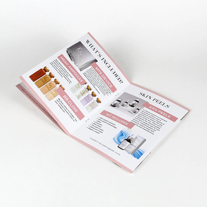 Pabrik kustom bisnis Flyers dua sisi pameran Matte UV proses katalog Glossy mengikat A4 A5 layanan cetak warna penuh - Product Image 5