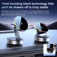 Support de téléphone de voiture à aspiration magnétique sans fil 15W 360° - Nouveauté 2025 °   Support de téléphone rotatif et pliable pour la salle de sport