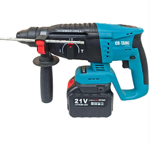 מקדחת פטיש אלחוטית 21V עם סוללת ליתיום, מנוע ללא פחמים, מומנט של 95.9 רגל-ליברה ו-4300 פעימות לדקה לקידוח בבטון עבור עבודות DIY - Product Image 1