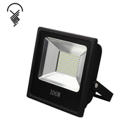 Le haut réflecteur AC175V-265V d'éclairage de stade du lumen IP66 a mené la lumière d'inondation menée par 100w extérieure