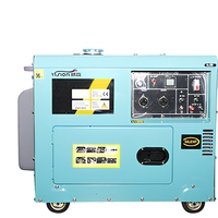 Générateur diesel 7000W, groupe électrogène portable silencieux 7KW, démarreur électrique, faible bruit, alimentation de secours ATS DG8500LN 50/60Hz