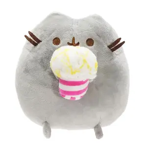 AL 2024 biscotto gelato Sushi patatine fritte ciambella gatto peluche bambola macchina cioccolato latte gatto peluche giocattolo