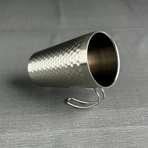 Elegante tazza sottovuoto in acciaio inox a doppia parete con motivo a diamante resistente per bevande calde e fredde da tavola per uso Home Bar <span class=keywords><strong>Cafe</strong></span> - Product Image 5