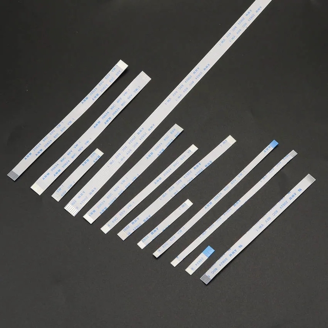 6 7 8 10 12 14 Pin Power Switch Ribbon Flex Cable FPC Connector Cable for PS4 PS2 PS3 WiiuPAD Controller Flexible Cable