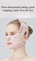 Prix usine Lavable Réutilisable Double Menton Réducteur V Ligne Visage Lifting Sangle Respirant Réglable Mâchoire Exerciseur