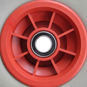 Roues et pneus en mousse Pu 227x59mm pour remorque de jet <span class=keywords><strong>ski</strong></span>/chariot de plage/chariot de kayak - Product Image 3