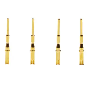 Gold Plated Pin 2mm Banana Plugs Screw Terminal Connectors