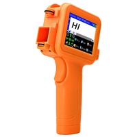 Nouvelle imprimante à jet d'encre portable multilingue OEM de 12,7 mm pour bouteilles, gobelets, surfaces courbes, sacs en plastique, boîtes, carton
