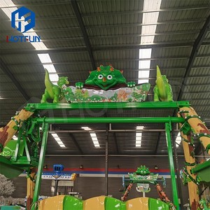 Divertido Atracción de Columpio de Dinosaurios de 12 Asientos de Fibra de Vidrio para Parques Temáticos, Parques de Atracciones y Plazas de Carnaval en Venta - Product Image 5
