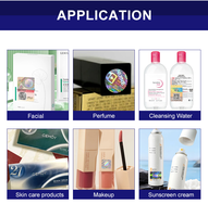 Etiquettes anti-piratage personnalisées par marquage à chaud emballage de bouteille cosmétique étiquette de parfum autocollant VOID