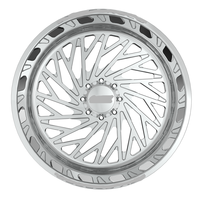 Jantes de camion forgées sur mesure SL 30X14 28X12 20X10 24X14 Super Single Deep Concave Polished avec 8X180 8X165.1 pour Silverado 2500