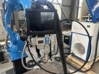 Meja Putar Pengelasan Flens Pipa Otomatis Supercnc Robot Pengelasan 6 Axis Tig Mig untuk Pengelasan Laser
